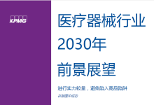 医疗器械行业2030年前景展望-器械之心