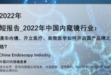 2022年中国内窥镜行业短报告:澳华内镜、开立医疗、南微医学如何开启国产品牌之路?-器械之心